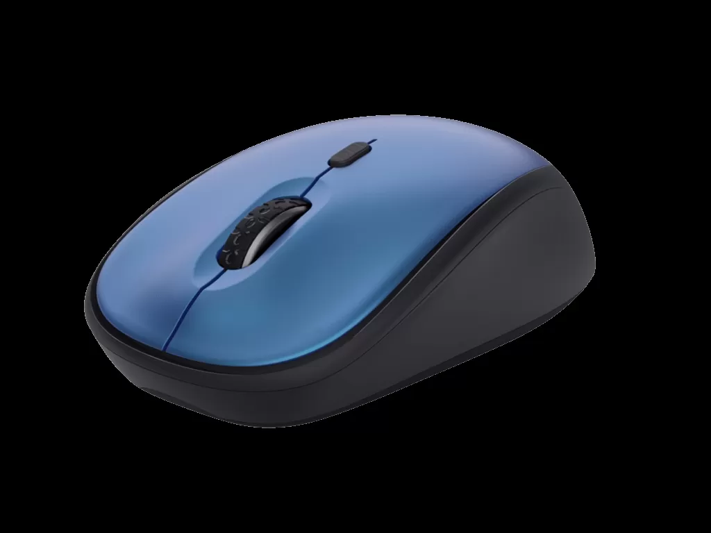 Trust Yvi+ Silent Wireless Mouse Blue DPI 800.1600
