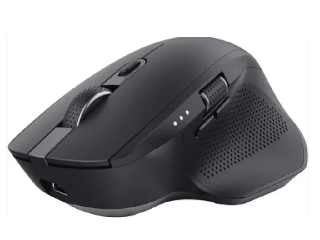 TRUST Ozaa+ Multi-Device Wireless Mouse,black,Wireless,USB-C800 dpi - 3.200 dpi