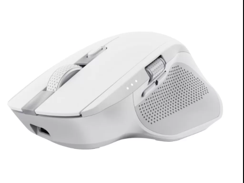 TRUST Ozaa+ Multi-Device Wireless Mouse,white,Wireless,USB-C800 dpi - 3.200 dpi