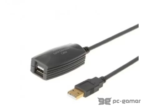 E-GREEN E-GREEN Kabl 2.0 USB A - USB A M/F (nastavak) 5m c