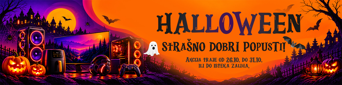 HALLOWEEN: STRAŠNO DOBRI POPUSTI!