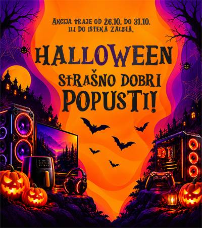 HALLOWEEN: STRAŠNO DOBRI POPUSTI!