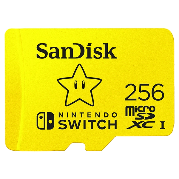 SanDisk Micro 256GB for Nintendo 100/90