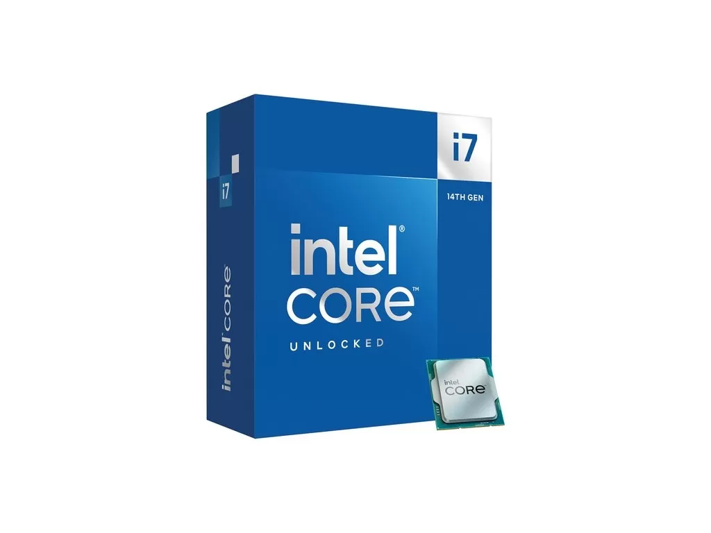 INTEL 20-Core i7-14700F, 2.1GHz(5.4 GHz Turbo), 33 MB Cache, LGA1700, Raptor Lake,Graphics Required