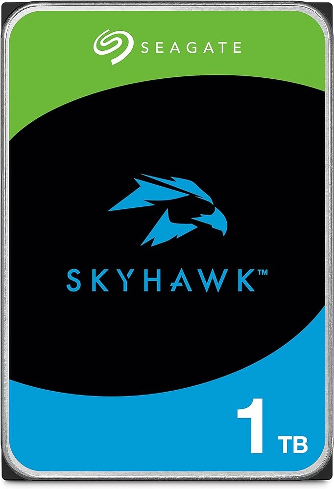 SEAGATE SkyHawk Surveillance 1TB, ST1000VX013, 256MB cache, SATA 6Gb/s, 5400 rpm, 180MB/s
