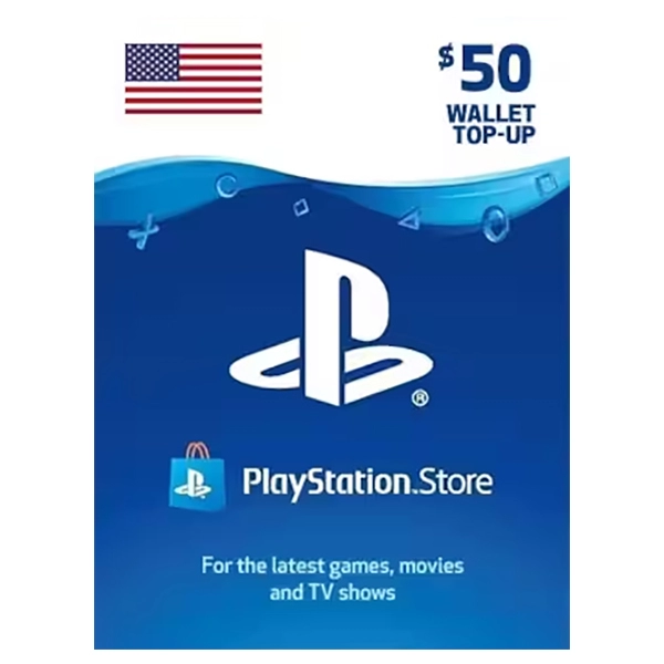 PlayStation Network Gift Card 50 USD - PSN United States