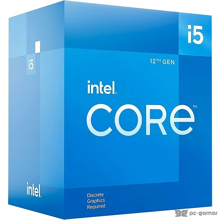 Intel CPU Core i5-12400F 1700 (2.5-4.4GHz, 6-Core,