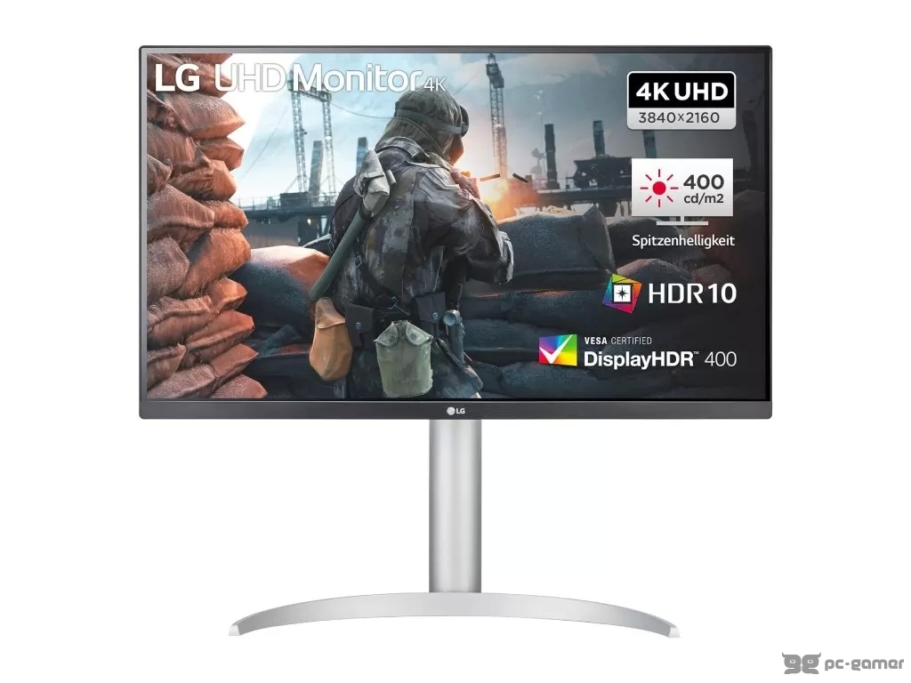 LG LED 4K IPS Monitor 27UP650P-W, 27