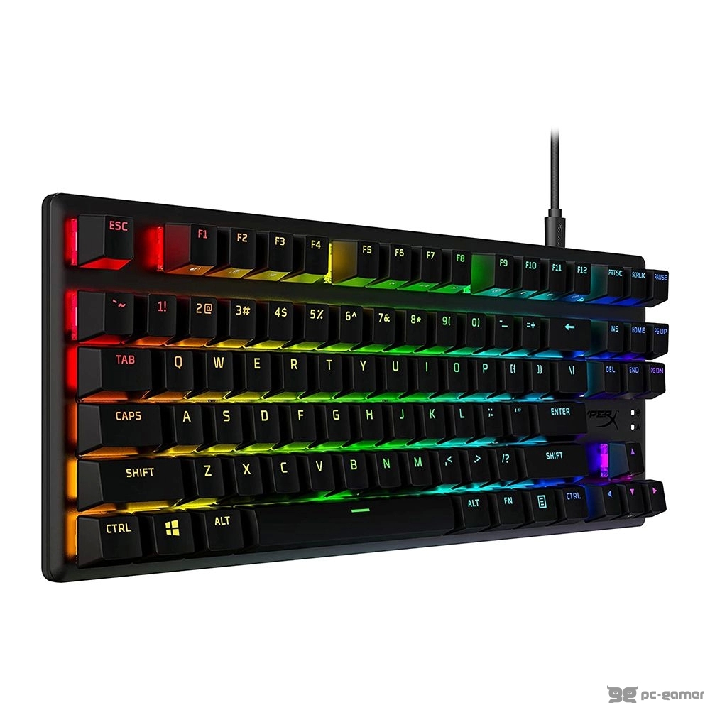 HyperX Alloy Origins PBT HX Aqua - Mechanical Gaming Keyboard