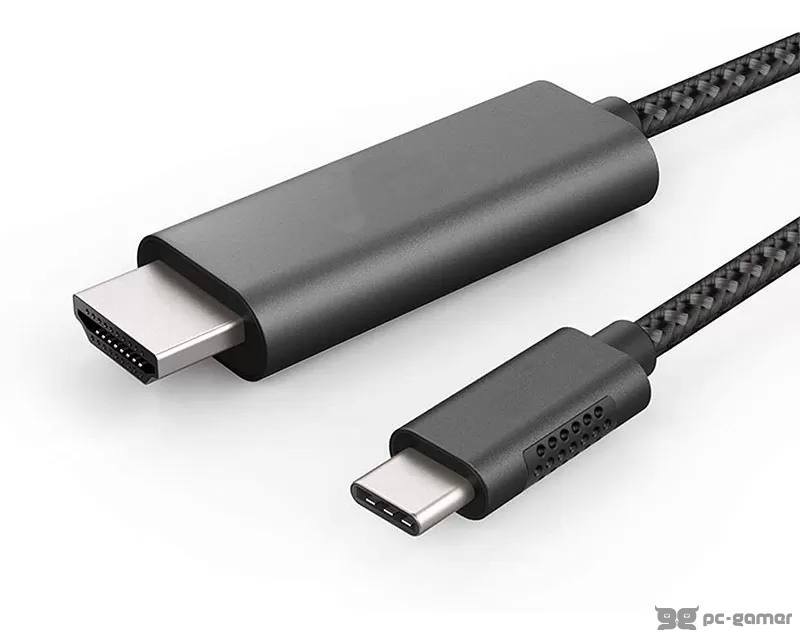 FAST ASIA USB tip C - HDMI kabl crni