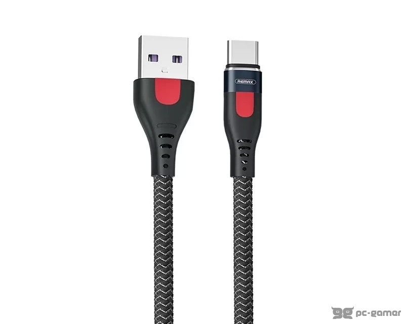 REMAX RC-188a USB TIP C fast charging 5A 1m crni