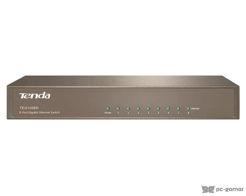 TENDA TEG1008D 8-Port Gigabit Desktop Switch