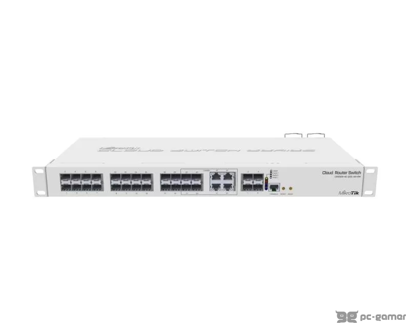 MIKROTIK (CRS328-4C-20S-4S+RM) RouterOS/SwitchOS L5, Smart 