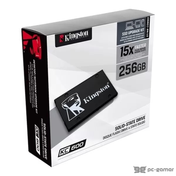 SSD Kingston 2.5” 256GB , SKC600/256G