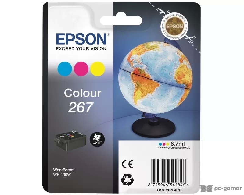 EPSON T267 color kertrid