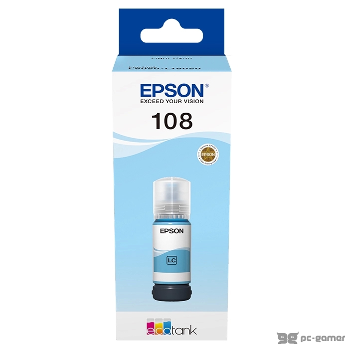 EPSON 108 Light cyan mastilo