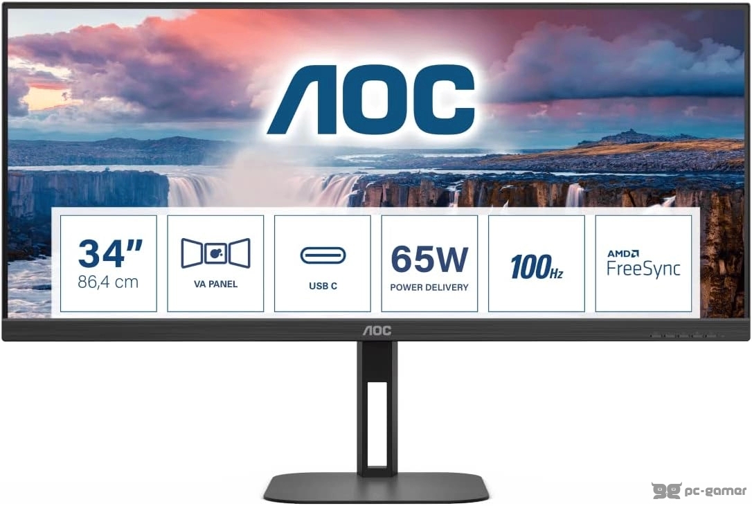 AOC LED Monitor U34V5C, 34