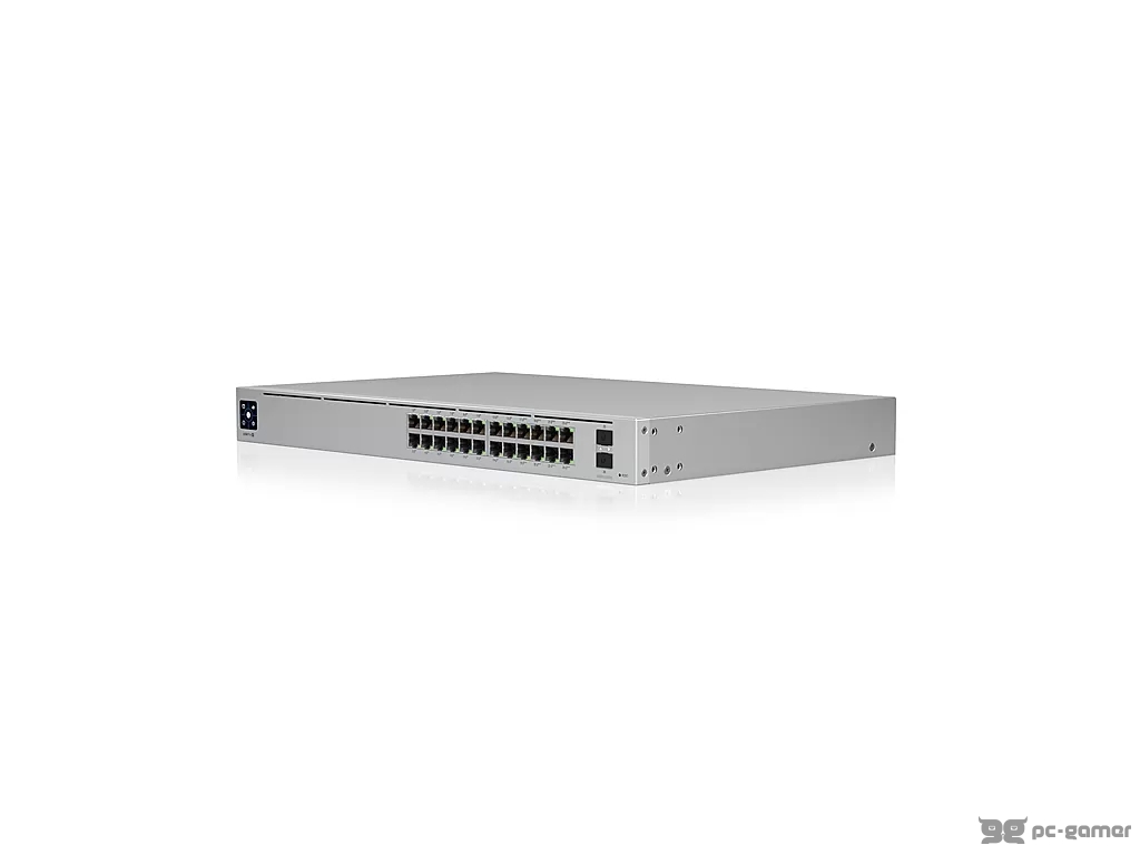 UBIQUITI UniFi 24 Port Gigabit Switch with 802.3bt PoE, Layer3 Features and SFP+, 400W total PoE