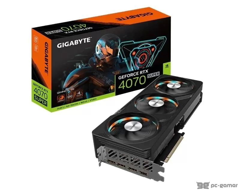GIGABYTE nVidia GeForce RTX 4070 SUPER GAMING 12GB GV-N407S